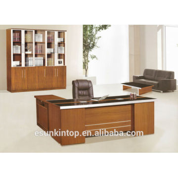 Mobiliário de escritório mesa de escritório móveis de melamina de luxo para
